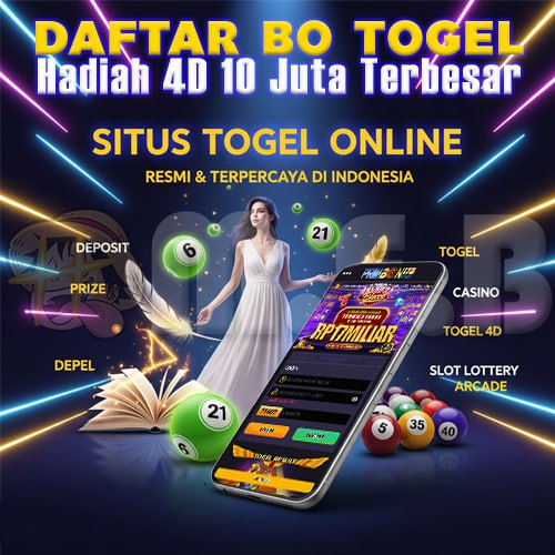 Bandar Togel Hadiah 4D 10 Juta Aman & Terpercaya 